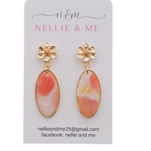 Apricot Cloud Earrings