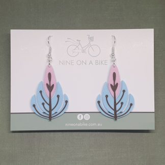 Grevillea Earrings (Kyoto/Silver)