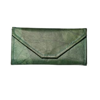 Vegan Leaf Leather Purse