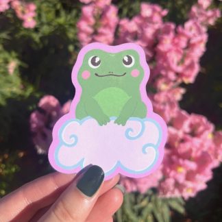 Frog On A Cloud