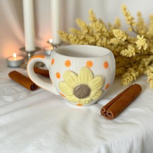 Golden Burst Mug